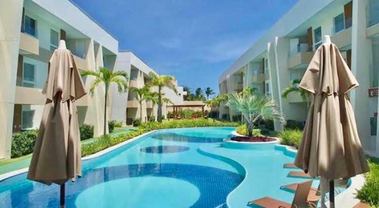 Guarajuba - Porto Smeralda 2 Suites Camaçari エクステリア 写真